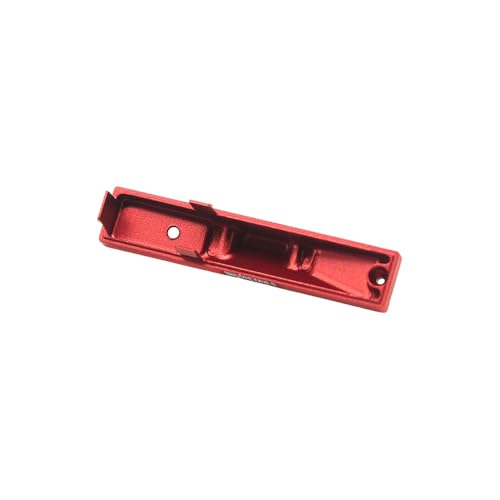 Hobby Details Aluminum Rear Axle Gear Box Skid Link Wheel Upgrade Set for 1/30 Axial SCX30 Jeep Wrangler RC Cars, Red (Aluminum Slider) - color: Aluminum Slider