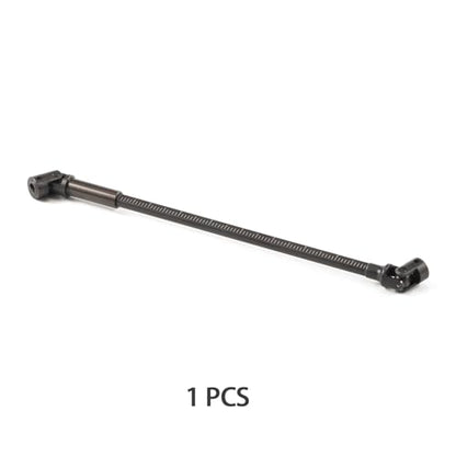 130mm Steel SCX24 Cut-to-Length Driveshaft with D Hole, Fit for Axial 1/24 RC Crawler Custom Builds (1 PCS)