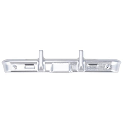 DJX Aluminum SCX30 Front & Rear Bumper for 1/30 Axial SCX30 Chevrolet K10 RC Crawler Car Upgrades (Silver)