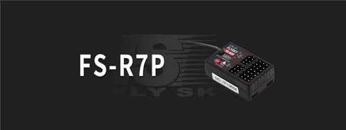 Flysky FS-R7P 7CH 2.4Ghz ANT Protocol PWM Output RSSI Mini Receiver | For FS-G7P Transmitter RC Car Boat