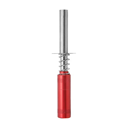 Glow Plug Igniter RC Starter Kit with N3 Glow Plug, RC Engine Igniter for Methanol Fuel Oil Powered Vehicles, Aluminum Alloy Glow Plug Starter for HSP 80103 RC Car, Aircraft, Ships (Red) - color: Red