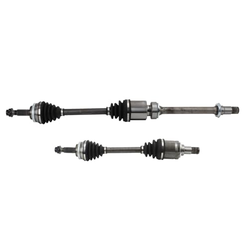 TRQ Front Driver and Passenger Side CV Axle Assembly Set 2 Piece Compatible with 09-10 Toyota Corolla XRS 09-13 Matrix S FWD 09-10 Matrix XRS FWD 09-10 Pontiac Vibe Base 2.4L 09-10 Vibe GT 2.4L - style: CSA36028