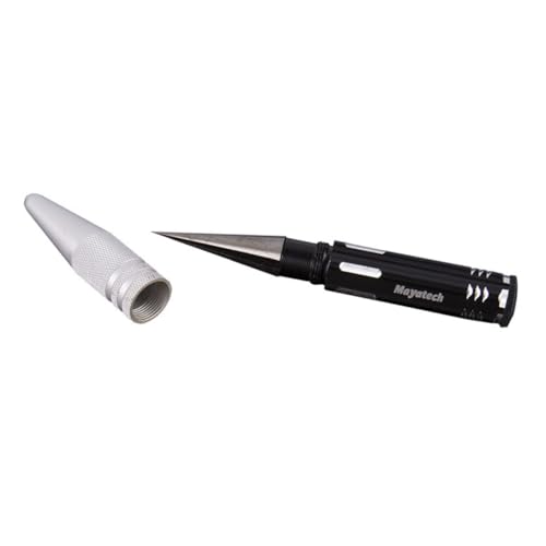 Hemoton 1pc Rc Aircraft Hole Opener Reamer Tool for Car Shells Lightweight Steel Design for Easy Use High Strength Material for Reduced Wear for DIY Model Repairs Black