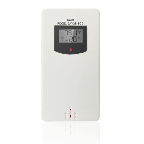Wireless Remote Sensor Outdoor Thermometer Replacement for SC91