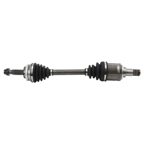 TRQ Front Driver and Passenger Side CV Axle Assembly Set 2 Piece Compatible with 09-10 Toyota Corolla XRS 09-13 Matrix S FWD 09-10 Matrix XRS FWD 09-10 Pontiac Vibe Base 2.4L 09-10 Vibe GT 2.4L - style: CSA36028