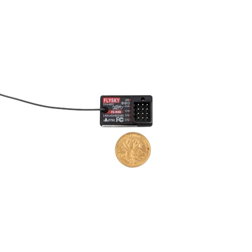 Flysky FS-R4B 4Ch 2.4GHz ANT Protocol Single Antenna PWM Receiver | Easy to bind and very fast link-up, quick and extremely stable in performance - style: 1PCS FS-R4B