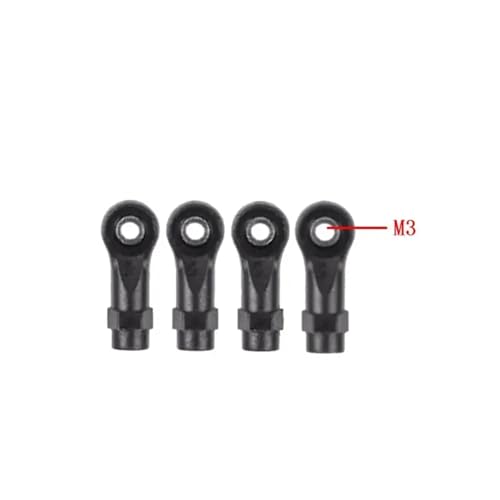 RC Models Parts For Axial For SCX10 II 90046 For 1/10 RC Crawler Car 10Pcs/Set Metal Link Set Plastic Rod End