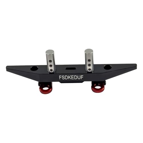 Front Bumper Aluminum Alloy Metal for Redcat Ascent-18 Rc Car Upgrade Parts Remote Control Crawler Accessories 1/18 Scale