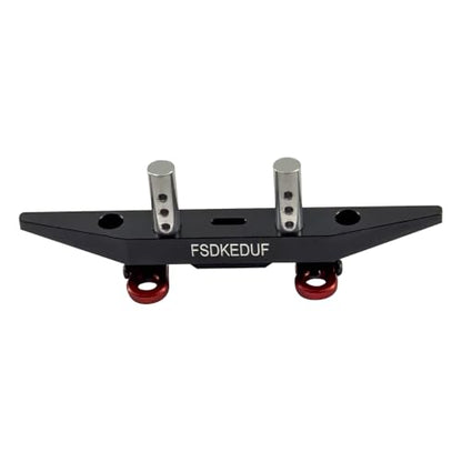 Front Bumper Aluminum Alloy Metal for Redcat Ascent-18 Rc Car Upgrade Parts Remote Control Crawler Accessories 1/18 Scale