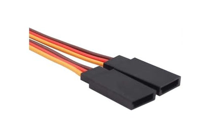 22awg 1pcs Servo Y Harness Extension Cord Cable Silicone For RC Car Servo Receiver Wire Lead Tracked Vehicle Parts Upgrade Replacement RC Upgrade Parts