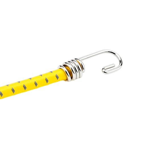 10pcs 100mm RC Luggage Rope Roof Rack Tie Down Straps for 1/24 1/18 Scale RC Crawler Car Upgades - color: Yellow