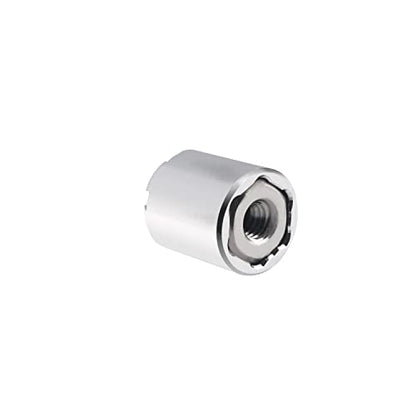 4PCS Aluminum M2.5 Wheels Center Caps Lock Nuts for Redcat Ascent-18 Traxxas TRX4 M 1/18 Scale RC Crawler Upgrade (Chrome) - color: Chrome