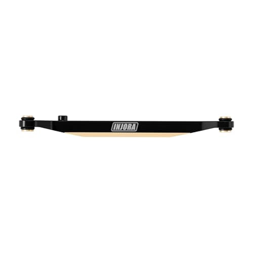 INJORA Black Brass Steering Links 14g for 1/24 RC Axial SCX24 Upgrade - color: Black
