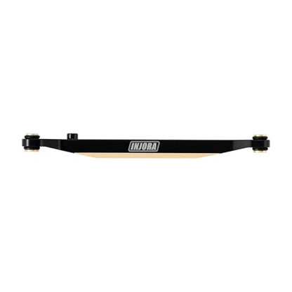 INJORA Black Brass Steering Links 14g for 1/24 RC Axial SCX24 Upgrade - color: Black