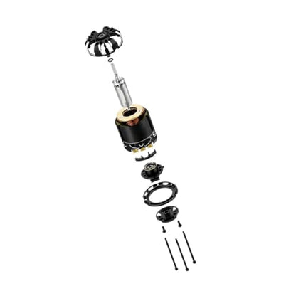V10 G4R Sensored Brushless Motor,Compatible for Hobby, RC Car | For 1/10 1/12 On-Road RC Race Car(V10-G4R-21.5T)