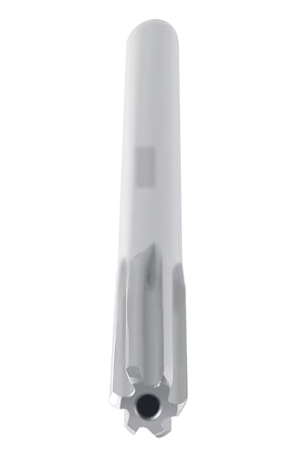 Accusize Industrial Tools 1/4'' H.S.S. Straight Shank Straight Flute Chucking Reamer, Flute Length 1-1/2'', Oal 6'', Right Hand, 6 Flute, 5015-0045 | 1/4" HSS Straight Shank Straight Flute Chucking Reamer, Flt Len 1-1/2", OAL 6", Right Hand Cut, 6 Flute,