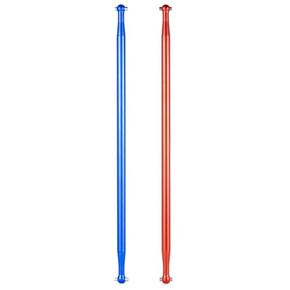 Tra-xxas Aluminum Alloy Slash VXL 4x4 Big Bone Center Driveshaft Outdrives 1/10 RC Upgrades Parts (Red) - color: Red