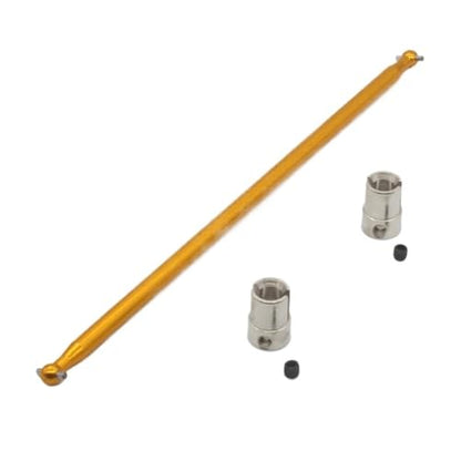 RC Cars Models Parts for HSP for Redcat for Volcano 04003 02016 94111 107 1/10 RC Car Monster Truck Aluminum Drive Shaft Cup Replacement EPX - color: Yellow