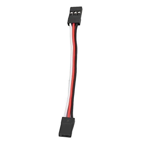 Servo Extension Cable 3 Pin Brass Core High Conductivity Flexible Durable Wire for RC Cars Drones Helicopters Aircraft 10PCS Set (100mm Female to Female) - size: 100mm female to female