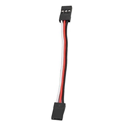Servo Extension Cable 3 Pin Brass Core High Conductivity Flexible Durable Wire for RC Cars Drones Helicopters Aircraft 10PCS Set (100mm Female to Female) - size: 100mm female to female