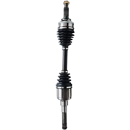 Detroit Axle - Front Left CV Axle for 01-08 Ford Escape Mazda Tribute | 05-08 Mercury Mariner, Driver Side CV Axle Shaft Assembly 2001 2002 2003 2004 2005 2006 2007 2008 Replacement - size: 66B_AX-NEW/Single