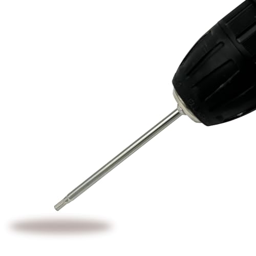 5Packs RC Hex Driver Bit Set 1.27mm 1.5mm 2.0mm 2.5mm 3.0mm Hex Head Allen Wrench Drill Bit Set for Screwdrivers Electric Screwgun/Power Drill