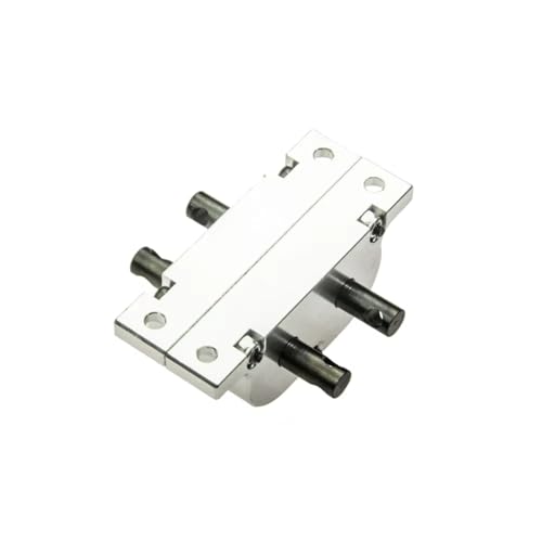 Rc Car Gearbox For Axial For SCX10 D90 1/10 Metal Transfer Case Gearbox Intermediate Fixing Plate RC Crawler Car Truck Model Upgrade Parts(Transfer Case) - size: Transfer Case