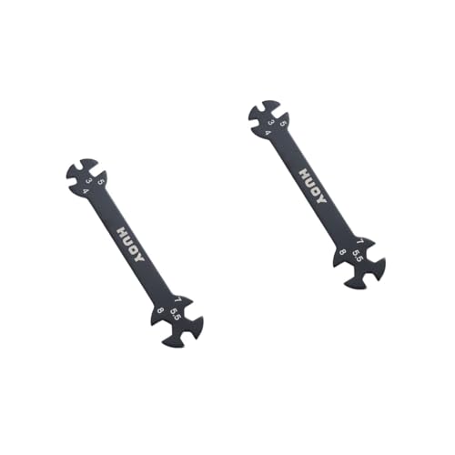 DOITOOL 2pcs Multifunctional Car Rod Wrench Tool Durable Turnbuckle Tool for Easy Repairs and Maintenance of Automotive Accessories