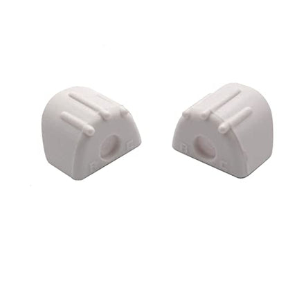 4Pack ShareGoo RC Shock Absorber Cap Protector Guards Anti-Collision Cap Compatible with 1/8 RC Car HSP HPI Axial Traxxas Redcat Racing Monster Truck Buggy (White) - color: White