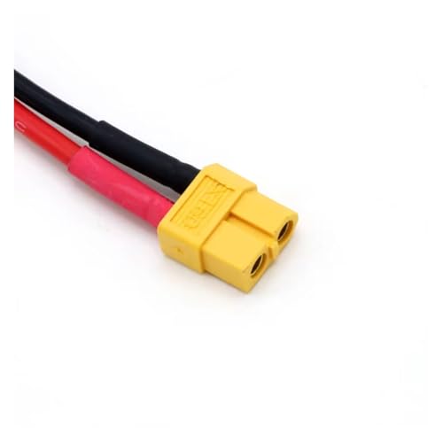 XT60 Female To Male XT60 12awg 14awg 150mm 300mm Silicone Wire Connector Plug Adapter Extended Cable For RC Car Lipo Battery Parts Replacement RC Upgrade Parts(12awg300mm) - size: 12awg300mm