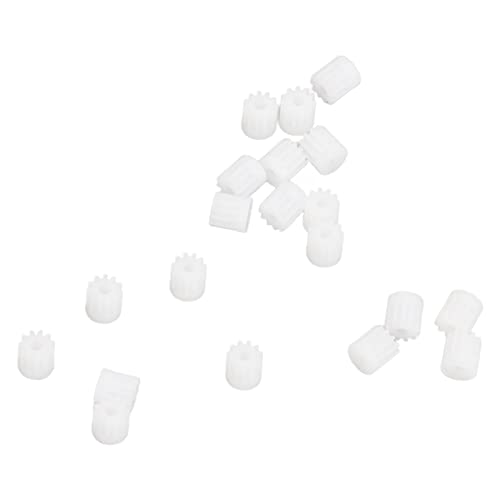 VGEBY RC Motor Plastic Gear,20pcs Plastic Motor Gear 1/24 for SCX24 11T Remote Control Car Replacement Accessories Scx24 Motor Scx24 Motor Gear Scx24 Pinion Gear