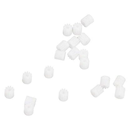 VGEBY RC Motor Plastic Gear,20pcs Plastic Motor Gear 1/24 for SCX24 11T Remote Control Car Replacement Accessories Scx24 Motor Scx24 Motor Gear Scx24 Pinion Gear