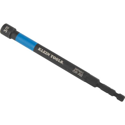 Klein Tools 32930 SAE Magnetic Impact Nut Setter Set, 6-Piece Color Coded Power Nut Driver with Extended Reach, 6 SAE Sizes - size: 6-Inch / 6-Piece Set