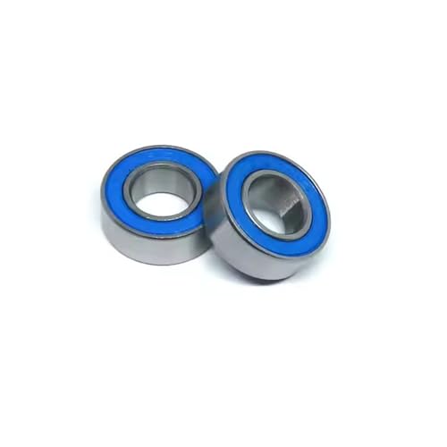 10PCS MR74RS Bearing 4x7x2.5 mm ABEC-7 Hobby Electric RC Car Truck MR74 RS 2RS Ball Bearings MR74-2RS Blue Sealed