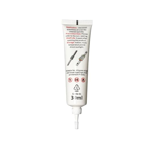 BX-308 3D Printer Lubricating Oil, 30ml Precision Lubricant for Linear Rails, Gears & Bearings Smooth Motion, Reduced Friction & Wear