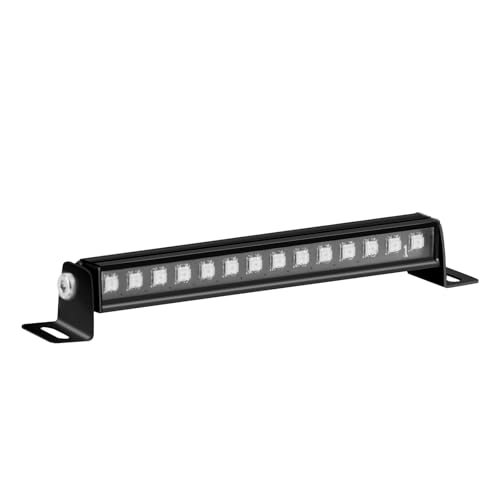 RC LED Light Kit for Redcat Ascent-18, 56mm Roof Light Bar | 8 Lighting Modes, Enhance Scale Realism for Ascent-18 1/18 RC Micro Crawler Upgrades