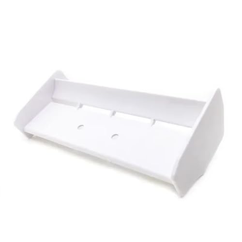 RC Frame Parts For HSP 94106 94107 94166 1/10 Abs Rear Spoiler Tail Wing RC For Racing Car Off-road For Buggy S279 Accessory Upgrades Replacement(White) - color: White