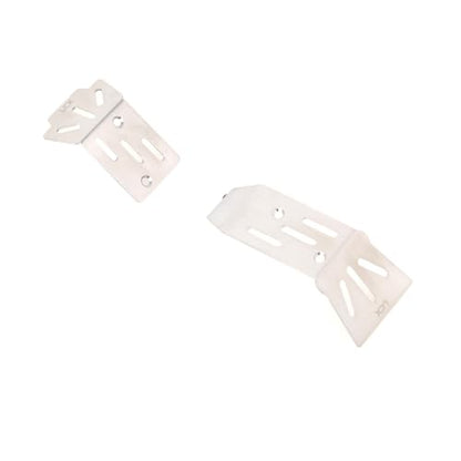 LCX Racing 1/18 RC Crawler Car Stainless Steel Chassis Guard Skid Plate Guard for Arrma 1/18 Truck Granite Grom, Upgrades Parts Accessories