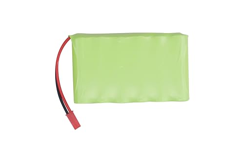 sea jump 2PCS 7.2V 2800mah AA Rechargeable Ni-MH Battery with JST-2P Plug and USB Charging Cable for New Cersion TR-211 TR-212 TR-215 550 RC Excavator, Truck, Engineering Cehicle TR-211 RC Toy