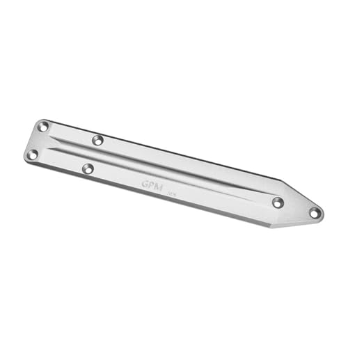 GPM Aluminum 7075 Alloy Rear Chassis Skid Plate Brace For Arrma 1:8 KRATON 6S EXB/KRATON 6S V6/V5 Speed Truck Upgrades - Orange