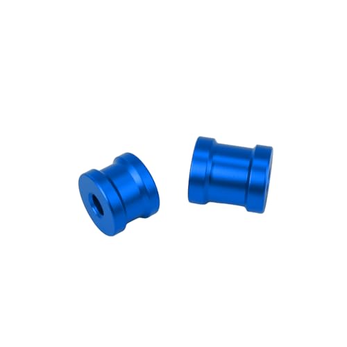 Aluminum Rear Chassis Brace Collar Spacer Set for Arrma 1/8 Kraton Notorious Outcast Talion 6S RC Part (Blue) - color: Blue