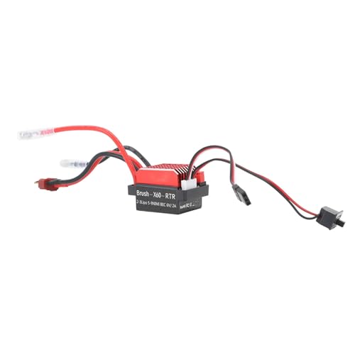320A RC Brushed ESC Two Way Electronic Speed Controller with Brake 1/10 RC Car Boat