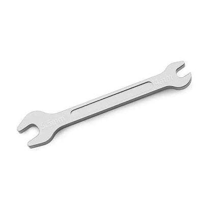 RC Car Upgrade Parts for RC Car Boat Airplane Parts 7075 Aluminum Turnbuckle Wrench 4.0mm 5.5mm Linkage Rod Adjustment Tool for M2 M3 Nuts - color: Silver