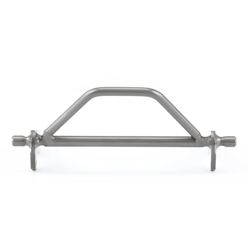 Hand Welded Grade 5 Titanium Front and Rear Bumper Bull Bar Bed Roll Bar for Vanquish VS4-10 Phoenix Chassis Body Upgrade Parts (Front Bumper B) - color: Front Bumper B