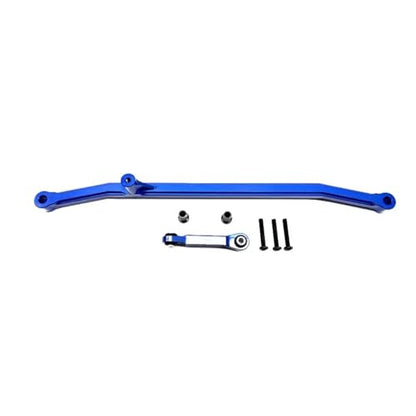 RC Links Linkage Compatible with LOSI for LMT for Monster for Trucks 18 RC Upgrade Part Steering Link Rod RC Car Part Stronger Steering Linkage Tie Rod(Blue) - color: Blue