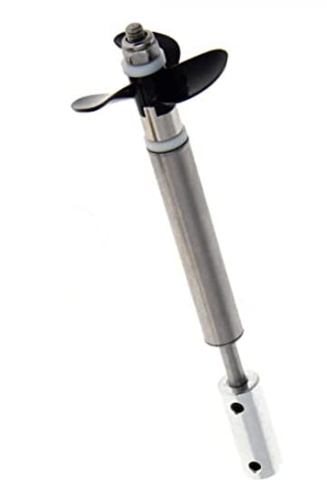 RC Boat Drive Shaft Kit for 5mm Motor Shaft, L10cm Shaft, L5cm Sleeve | D36mm Propeller with Coupling Joint - size: 5.00MM
