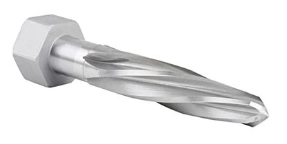 Accusize Industrial Tools H.S.S. Aligning Reamer - 1-1/16'' Diameter, 5'' Flute, 7'' OAL, Hex Shank, Spiral Flute, 0523-6055 - size: 1-1/16 inch