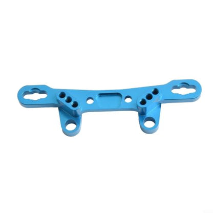 Aluminum Alloy Steering Knuckle Arms Set for TT02 1/10 RC Car, Metal Front Upright Upgrade Parts with Rich Accessories, Lightweight Rust-Proof Blue(F R shock bracket) - size: F R shock bracket