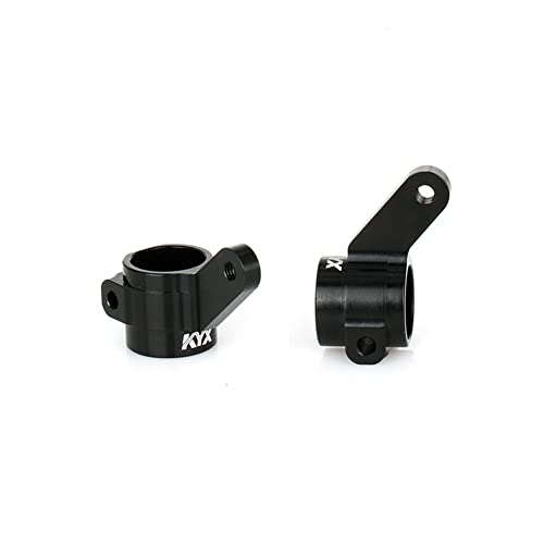 KYX Racing CNC Machined Aluminum Steering Blocks Left & Right Steering Knuckles Upgrades Parts Accessories for RC Crawler Car Traxxas 1/10 Drag Slash 1967 C10