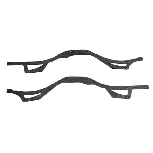 RC Car Frame Parts For Axial For SCX10 Pro 1/10 RC Crawler Carbon Fiber For Chassis Rail Set Upgrade Parts Accessories